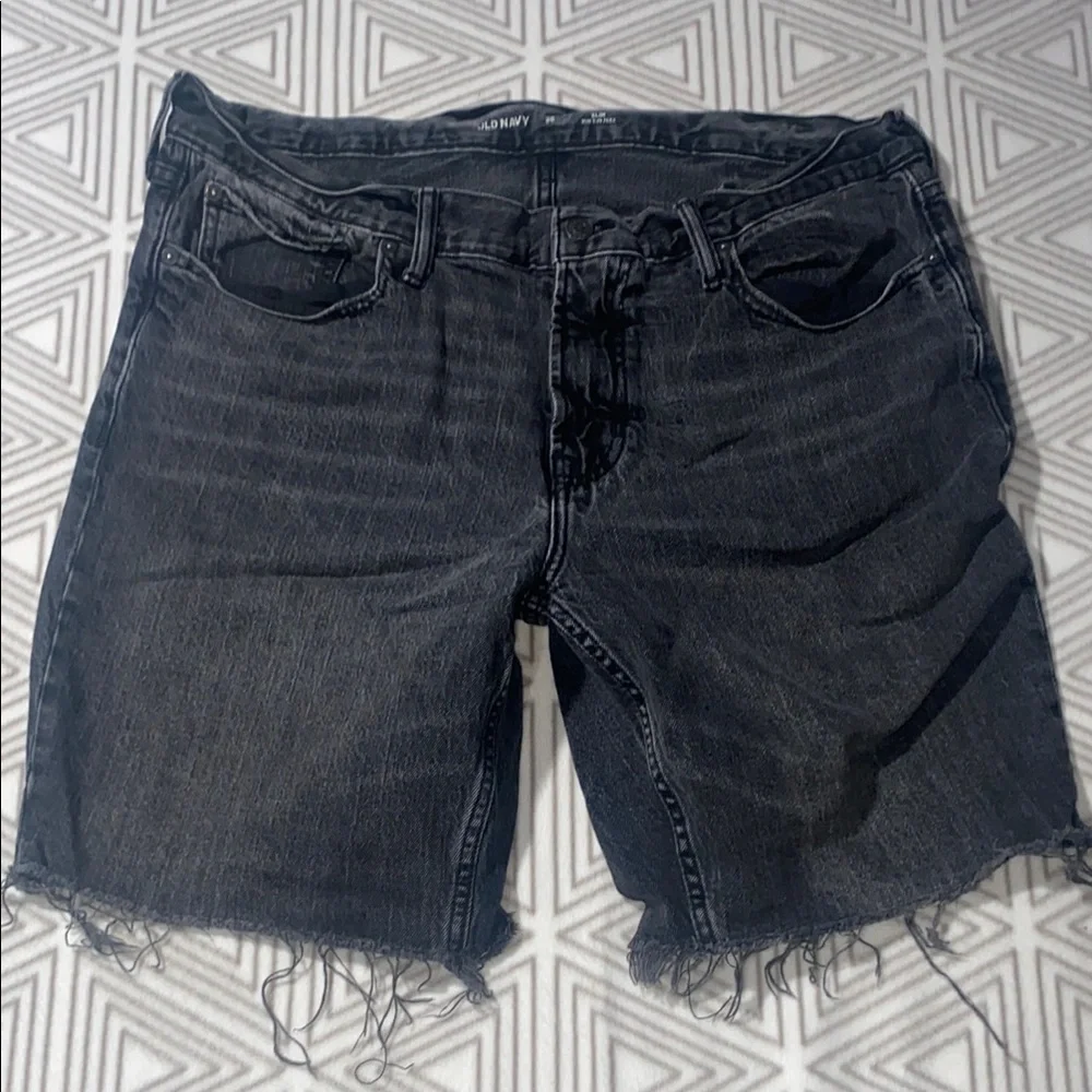 Old Navy Men's Jean Shorts - Charcoal‎